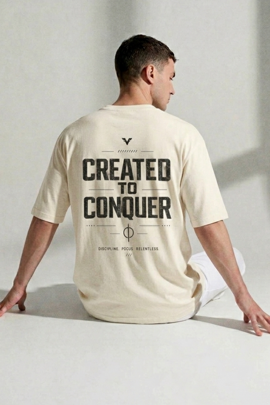 Oversized Tee - CONQUER